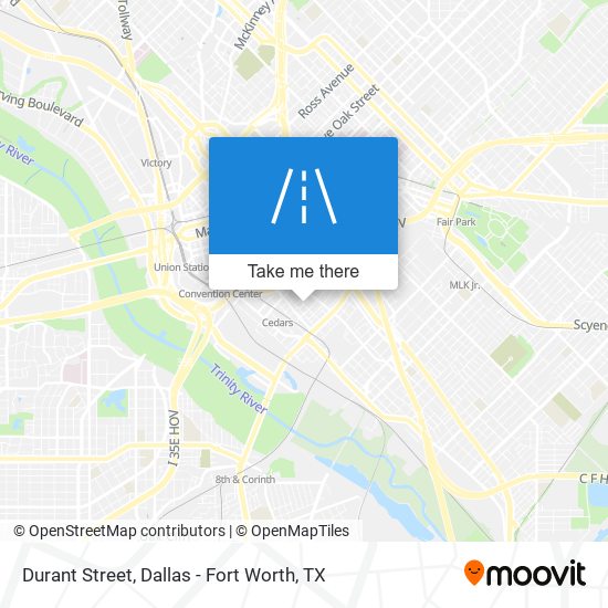 Mapa de Durant Street