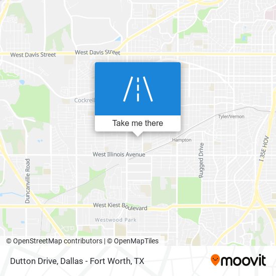 Dutton Drive map