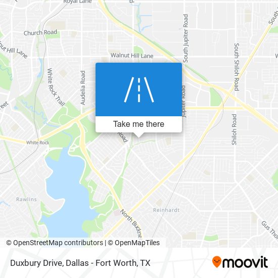 Duxbury Drive map