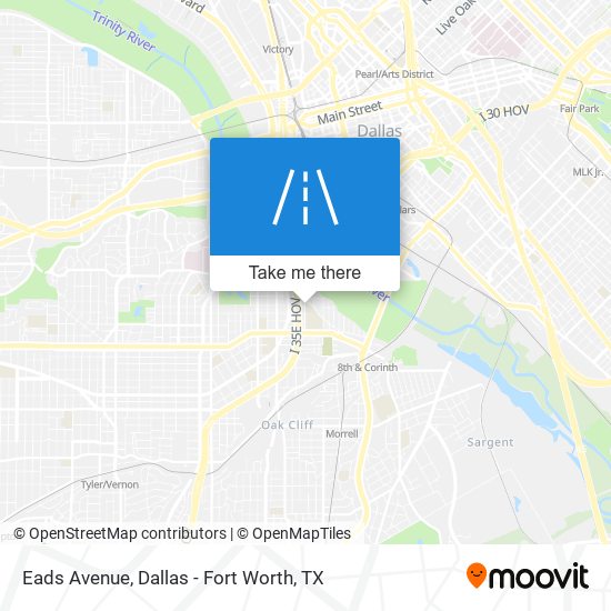 Mapa de Eads Avenue