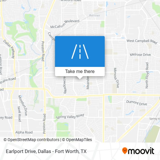Mapa de Earlport Drive