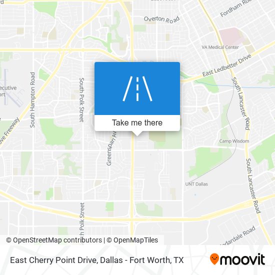 East Cherry Point Drive map