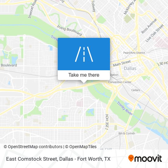 Mapa de East Comstock Street