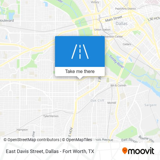 Mapa de East Davis Street