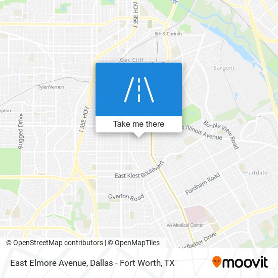 East Elmore Avenue map