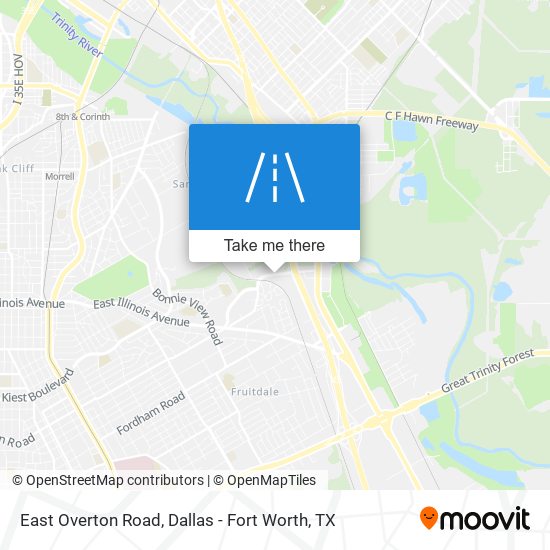 Mapa de East Overton Road