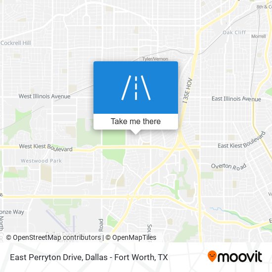 East Perryton Drive map