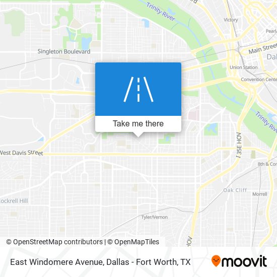 Mapa de East Windomere Avenue