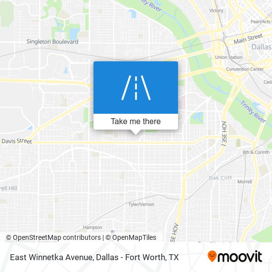 East Winnetka Avenue map