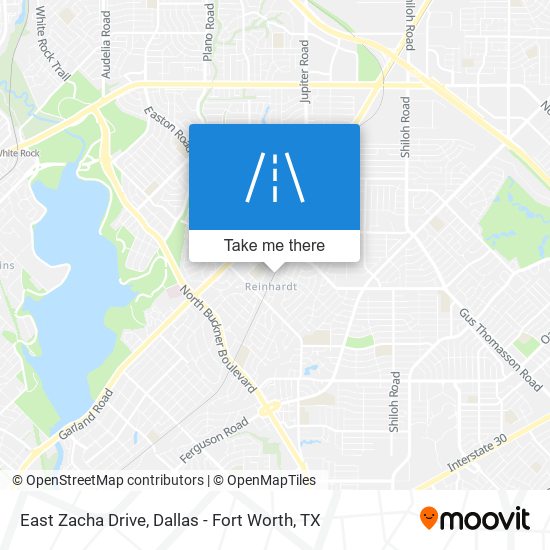 Mapa de East Zacha Drive