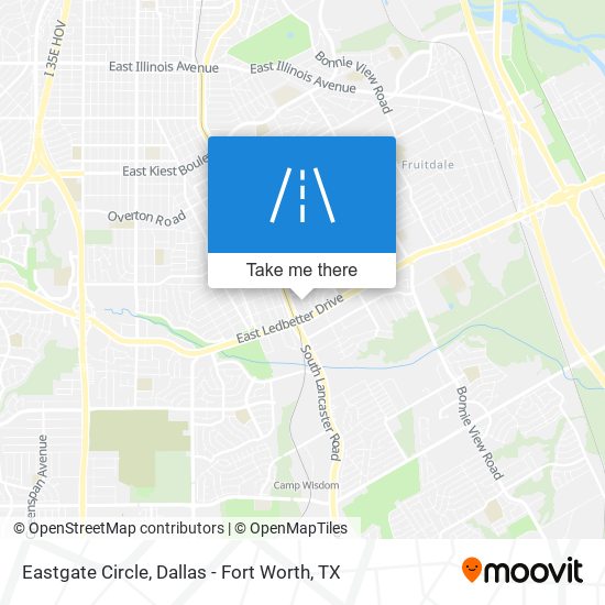Eastgate Circle map