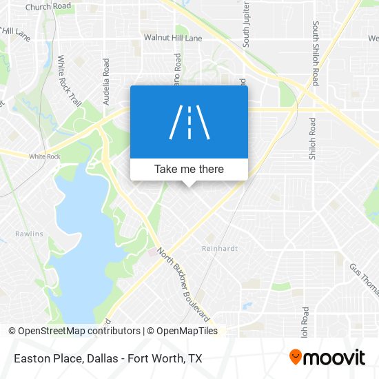 Mapa de Easton Place