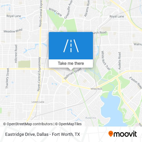 Eastridge Drive map