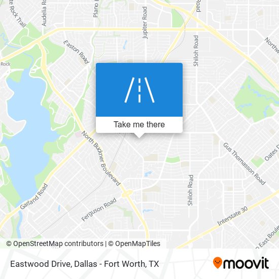 Eastwood Drive map