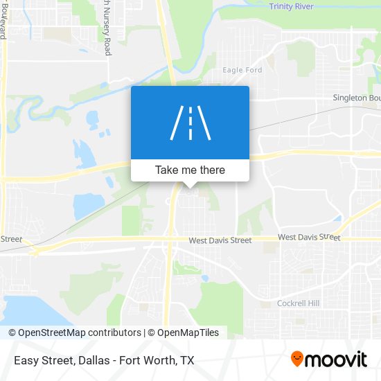 Easy Street map