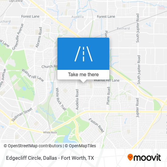 Mapa de Edgecliff Circle