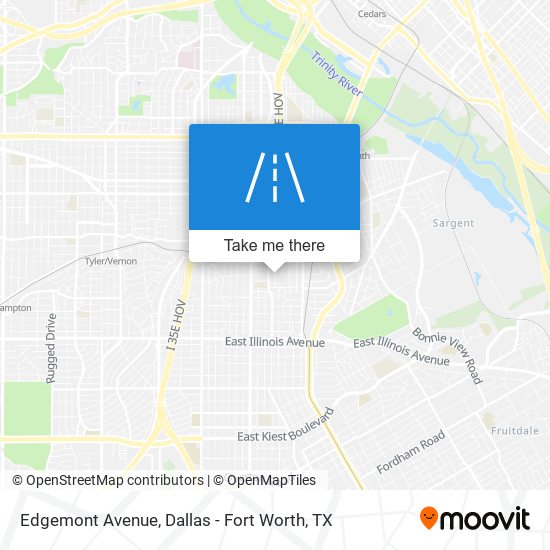 Edgemont Avenue map