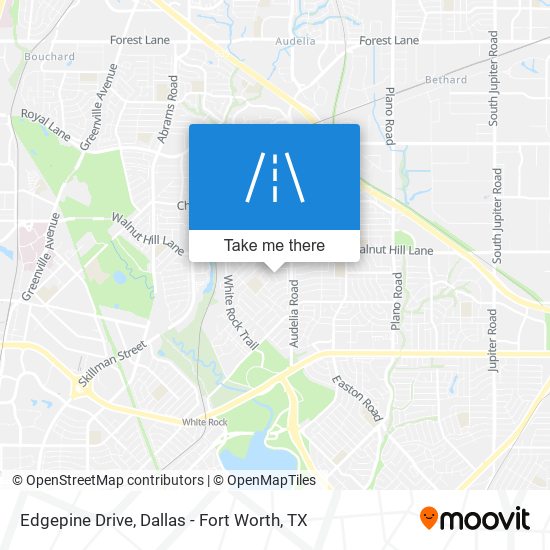 Edgepine Drive map