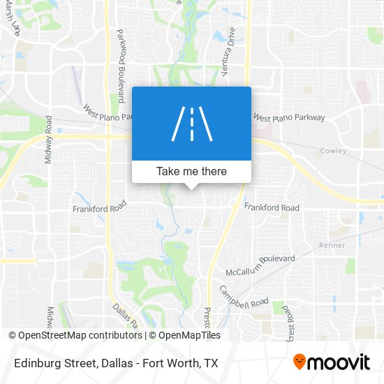 Edinburg Street map