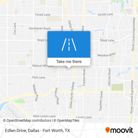 Edlen Drive map