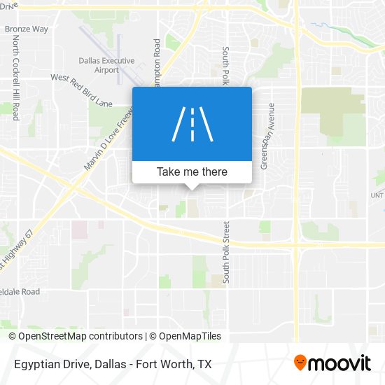Egyptian Drive map