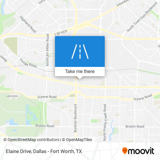 Mapa de Elaine Drive