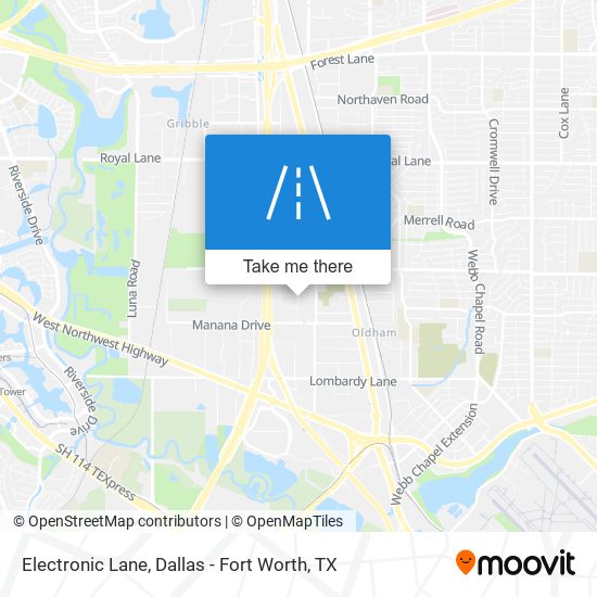Electronic Lane map