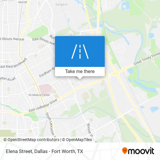Mapa de Elena Street