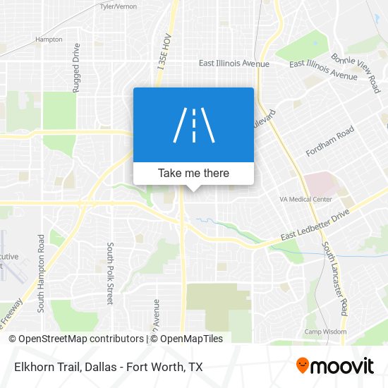 Elkhorn Trail map