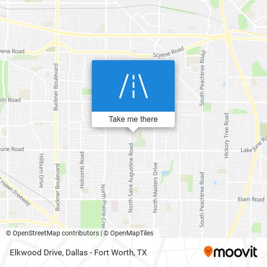 Mapa de Elkwood Drive