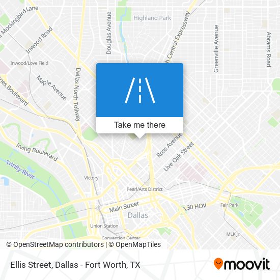 Mapa de Ellis Street