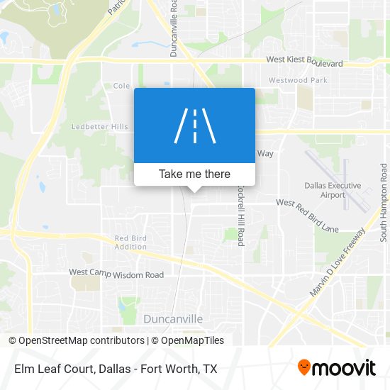 Elm Leaf Court map