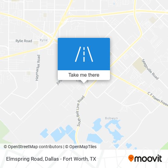 Mapa de Elmspring Road