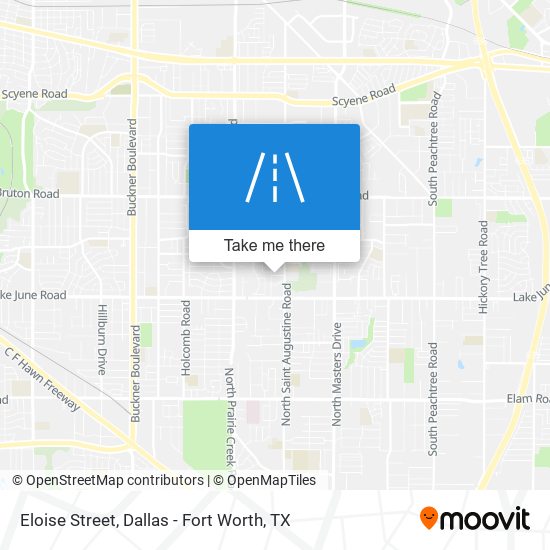 Eloise Street map