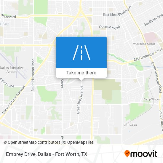 Mapa de Embrey Drive