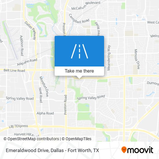 Emeraldwood Drive map