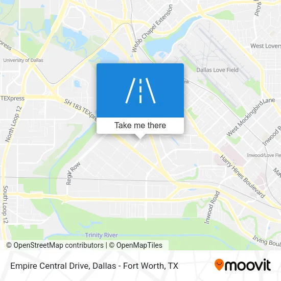 Empire Central Drive map