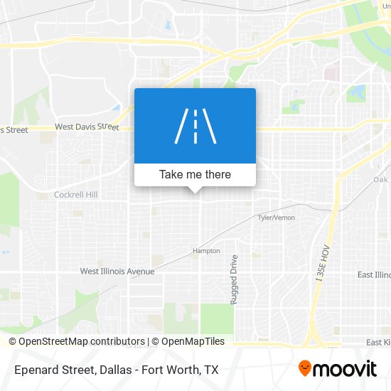 Epenard Street map