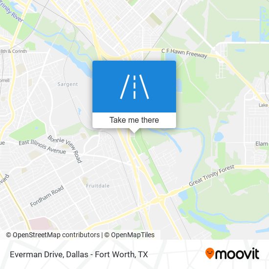 Everman Drive map