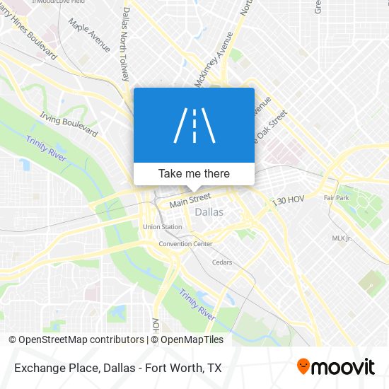 Exchange Place map