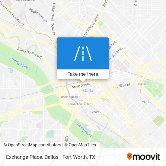 Exchange Place map