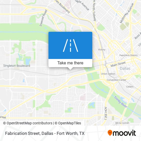 Fabrication Street map