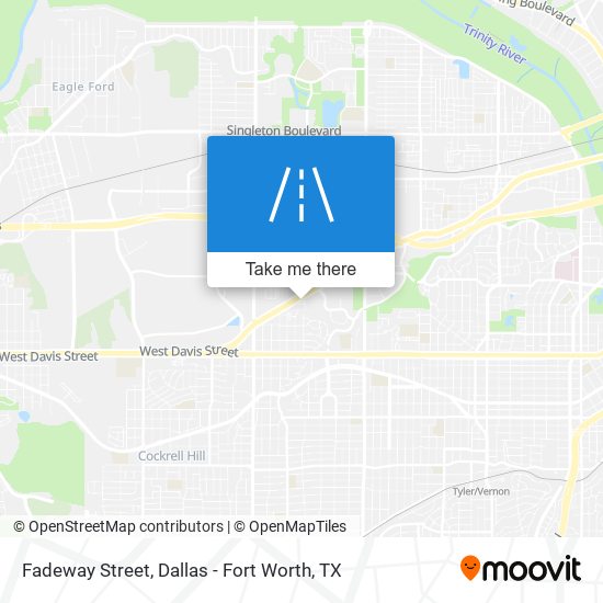 Mapa de Fadeway Street