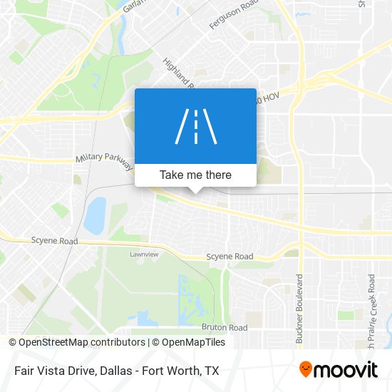 Fair Vista Drive map