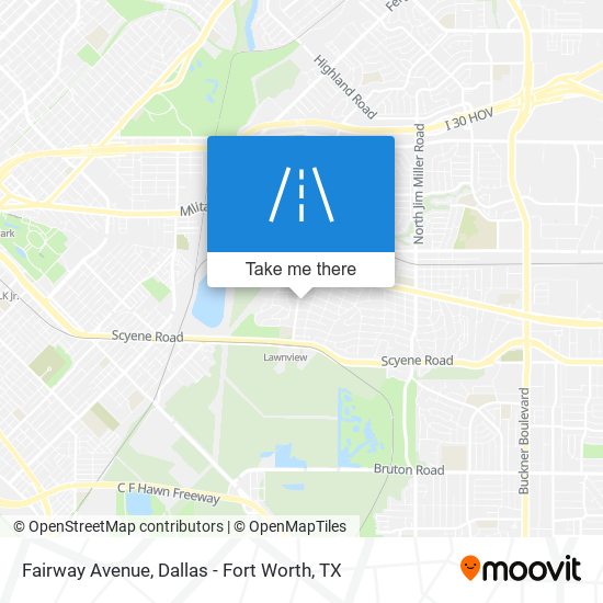Fairway Avenue map