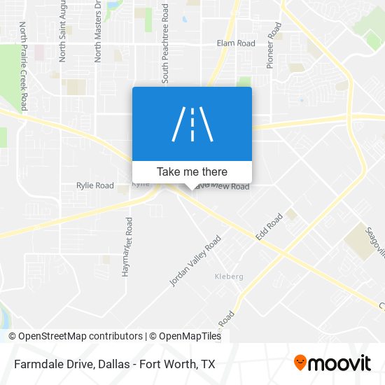 Farmdale Drive map