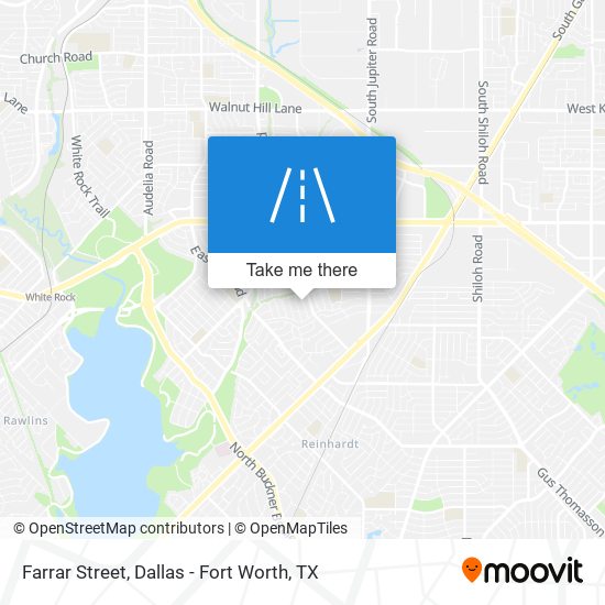 Farrar Street map
