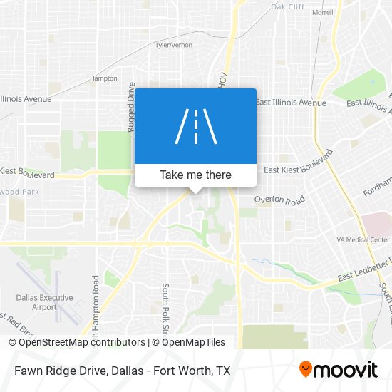 Fawn Ridge Drive map