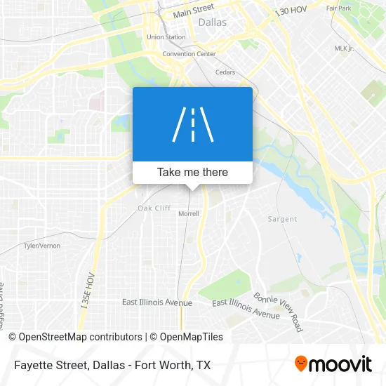 Fayette Street map