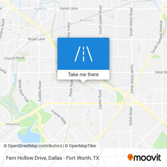 Mapa de Fern Hollow Drive